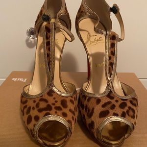 Christian Louboutin Pony Leopard Mini